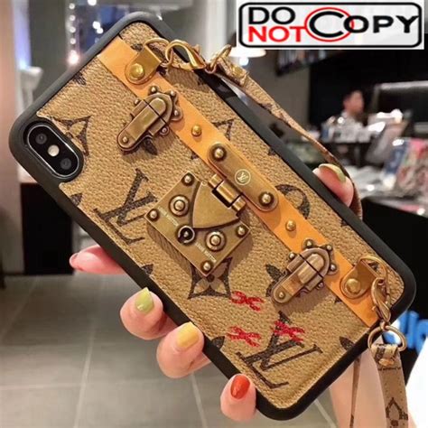 louis vuitton phone case trunk replica|authentic Louis Vuitton phone case.